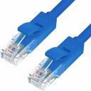 Патч-корды для медножильных СКС Greenconnect RJ45(m) - RJ45(m) Cat. 5e U/UTP PVC 0.3м синий [GCR-LNC01-0.3m]