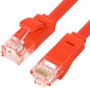 Greenconnect RJ45(m) - RJ45(m) Cat. 6 U/UTP PVC 5м красный [GCR-LNC624-5.0m]