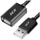 Удлинитель GCR USB - USB (GCR-UEC5), длина 0.5 м, черный