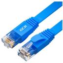 Патч-корд GCR RJ-45(M) - RJ-45 (M) (GCR-LNC65), длина 0.3 м, синий