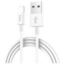 USB кабель Hoco X23 Skilled Lightning charging белый