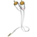 Кабель межблочный Inakustik Star MP3 Audio Cable, 3.5 Phone <> 2RCA, 7,5 м