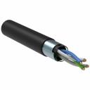 ITK Витая пара F/UTP кат.5E 2х2х24AWG solid LDPE черный (500м), цена за 1 упак