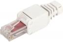 Коннекторы LANMASTER Полевой коннектор RJ45 8P8C, экранированный, кат.6A [LAN-TMP-S6A]
