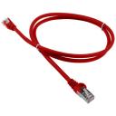 Патч-корд Lanmaster LAN-PC45 RJ-45 (m) - RJ-45 (m) CAT5e F/UTP, длина 10 м, 1 шт., красный