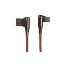 Кабель LDNIO USB - USB Type-C (LS422), длина 2 м, красный