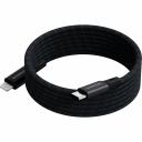 Удобное скручивание кабеля за счет магнитов Сертификация Apple MFI Быстрая зарядка 60 Вт Прочный, износостойкий и безопасный Идеальная совместимость с устройствами Apple