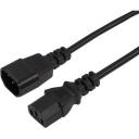 Шнур питания Rexant (04-2730) C13-С14 проводник.:3x1мм2 5м 220В черный