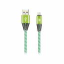 Дата-кабель SMARTBUY 8pin HEDGEHOG зеленый 2 А, 1 м iK-512HH green