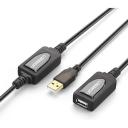 Удлинитель UGreen US121 USB-А 2.0, длина 5 м, 1 шт., черный
