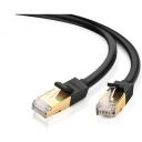 Патч-корд UGreen 11269 NW107 Cat 7 F/FTP Lan Cable, длина 2 м, 1 шт., черный