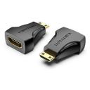 Переходник HDMI - mini HDMI 4К Vention адаптер для фотоаппарата, планшета арт. AISB0