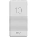 Внешний аккумулятор Golf G80 10000mAh White