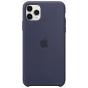 Чехол универсальный Apple силиконовый для iPhone 11 Pro Max, темно-синий