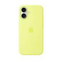 Чехол Чехол-крышка Apple Silicone Case with MagSafe для iPhone 17, силикон, Neon Yellow (MGEV4ZM/A)