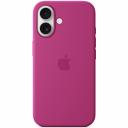 Чехол-крышка Apple Silicone Case c MagSafe для iPhone 16, силикон, Fuchsia (MYY53FE/A)