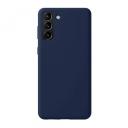 Накладка силикон Deppa Liquid Silicone для Samsung Galaxy S21 Plus (SM-G991) Синий арт.870013