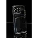 Чехол для карты на Apple iPhone 13 Pro / чехол на айфон 13 про с защитой камеры прозрачный