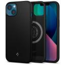 Чехол Spigen на Apple iPhone 13 Mini (ACS03680) Mag Armor (MagFit) / Спиген чехол для Айфон 13 Мини MagSafe, противоударный, с защитой камеры, черный
