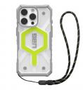 Чехол + шнурок с поддержкой MAGSAFE Uag Pathfinder Clear для iPhone 16 Pro Active Neon Lanyard