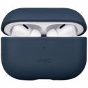 Чехол Uniq Terra Genuine Leather для AirPods Pro (2-го поколения) Space Blue