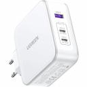 Сетевое зарядное устройство UGREEN 140W CD289 Nexode USB-A+2*USB-C GaN Fast Charger с кабелем USB-C- USB-C 2м