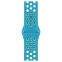 Apple Спортивный ремешок Nike (для корпуса 38/40/41 мм), лазурь/нежно-зеленый