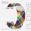 Плетеный нейлоновый ремешок для Apple Watch 38/40/41 mm LYAMBDA PLEIONE DSN-18-40-SC Seven Color