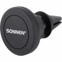 Магнитный держатель для телефона в авто SONNEN на решетку вентиляции, вращение 360 гр 354923