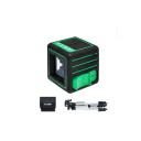 Уровень лазерный ADA CUBE 3D GREEN Professional Edition А00545, до 40 м, 3 луча, 515 Нм