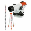 Оптические нивелиры Комплект Rgk 752244 3в1: нивелир C-24 + штатив, рейка 4 м