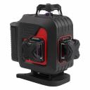 Лазерные нивелиры Лазерный уровень Rgk PR-4D Red 756822, 360°, красный луч, 70м с приемником, АКБ