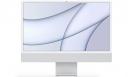 Компьютер-моноблок Apple iMac 24 2021 Silver MGPD3 (Apple M1 8-Core CPU 8-Core GPU/8 GB/256GB SSD/23.5/4480x2520/MacOS)