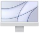 24" Моноблок Apple iMac 24" 2021 г. MGPD3, 4480x2520, Apple M1 2.064 ГГц, RAM 8 ГБ, SSD 512 ГБ, Apple M1 8-Core, MacOS, серебристый