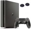 Игровая приставка Sony PlayStation 4 Slim 500 ГБ, черный + черные стики