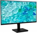 Монитор 27" ACER B277UGbmiiprzx black (IPS, 2560x1440, 178/178, 350cd/m2, 1000:1 (100M:1), 4ms, 120Hz, HAS, 2xHDMI, DP, USB-Hub, MM) (UM.HB7CD.G04)