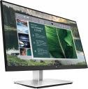 Монитор HP E24u G4 23,8 Monitor 1920x1080, 16:9, IPS, 250 cd/m2, 1000:1, 5ms, HDMI, USB-C, USB, DisplayPort, 50/60 Hz, Silver (нет евровилки, опция)