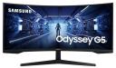32" и выше Samsung 34" C34G55TWWI VA LED изогнутый GAMING-монитор Odyssey G5 21:9 3440x1440 1ms 2500:1 250cd 178/178 2*HDMI DP 165Hz AMD FreeSync Premium HDR10 Tilt Black [LC34G55TWWIXCI]
