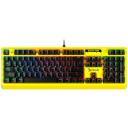 Клавиатура Bloody B810RC LK Light Strike Blue, желтый/черный, русская