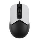 Мышь A4Tech FSTyler FM12, черный/белый