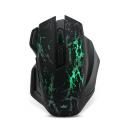 Мышь Crown CMXG-601 Black USB CM000001217 1800dpi, кнопка двойного клика, подсветка, тканевая оплётка