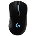 Мышь Logitech G703, игровая, оптическая, беспроводная, USB, черный [910-005644]