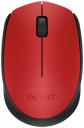 Беспроводная мышь Logitech M170 (Красный)