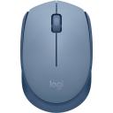 Беспроводная компактная мышь Logitech M171, синий/серый