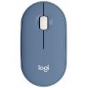 Мышка Logitech USB OPTICAL WRL PEBBLE M350 (910-006655) BLUEBERRY