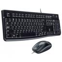 Комплект клавиатура + мышь Logitech MK120 Desktop USB