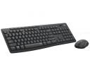 Клавиатура и мышь беспроводная (комплект) Logitech MK295 черный, 920-009807
