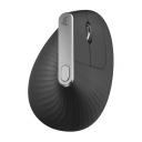 Мышь Logitech MX Vertical беспроводная, Silver-Black, 910-005451