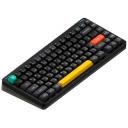 Беспроводная механическая клавиатура Nuphy QMK, Halo75 V2 Obsidian Black, RGB, Hot Swap Lemon Switch