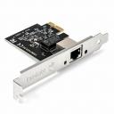 Сетевой адаптер ExeGate EXE-251 (PCI-E x1 v2.0, 1xRJ45, UTP 100Mbps/1000Mbps/2.5Gbps RTL8125B) EX296212RUS